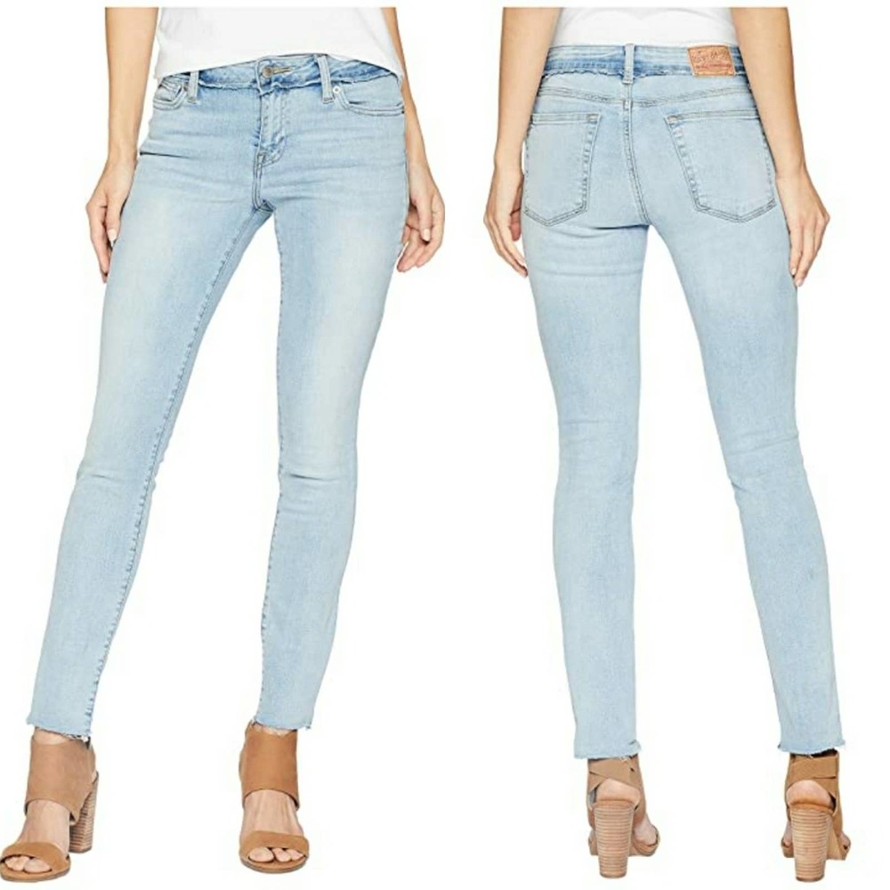 Lucky Brand Lolita Skinny Frayed Los Altos Jeans